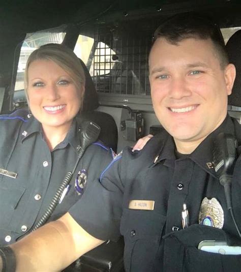 Married Police Officers Photo Goes Viral And So Does Her Message