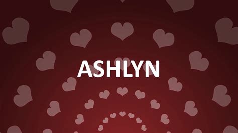 Happy Birthday Ashlyn Youtube