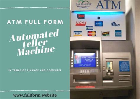 Atm Full Form And Detailed Information