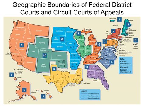 U S District Courts Map World Map