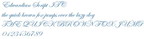 Edwardian Script Itc Font Free Fonts Download