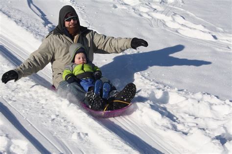 Top Of Sledding Hill