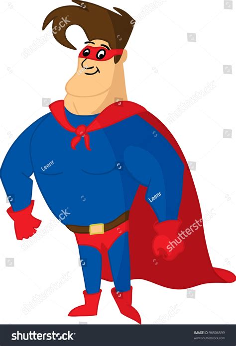 Superhero Stock Vector Illustration 96506599 Shutterstock