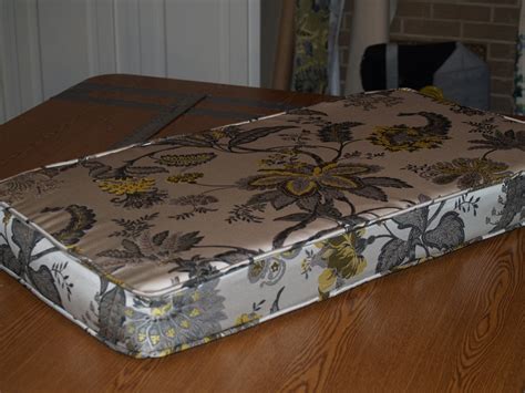 Any size cushion or pillow online.foam, down, poly and combinations How to make a window seat cushion - Best Fabric Store Blog