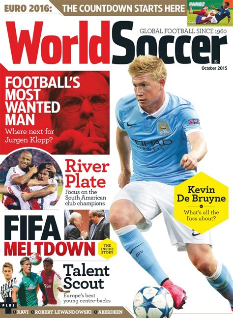World Soccer Magazine October 2015 Back Issue