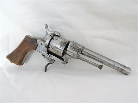 Lefaucheux Revolver Pistol Caliber 9mm 18501870 19th Century Catawiki