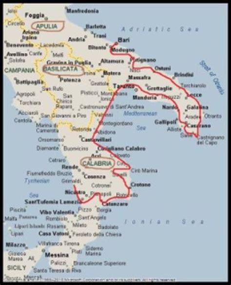 Lista Foto Mapa De La Puglia Para Imprimir El Ltimo