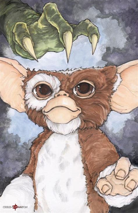 Gizmo Gremlins Gizmo Les Gremlins Drawing Images Cool Art Drawings