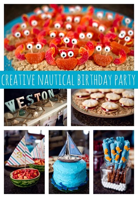 Maybe you would like to learn more about one of these? Creative Nautical Birthday Party - Pretty My Party