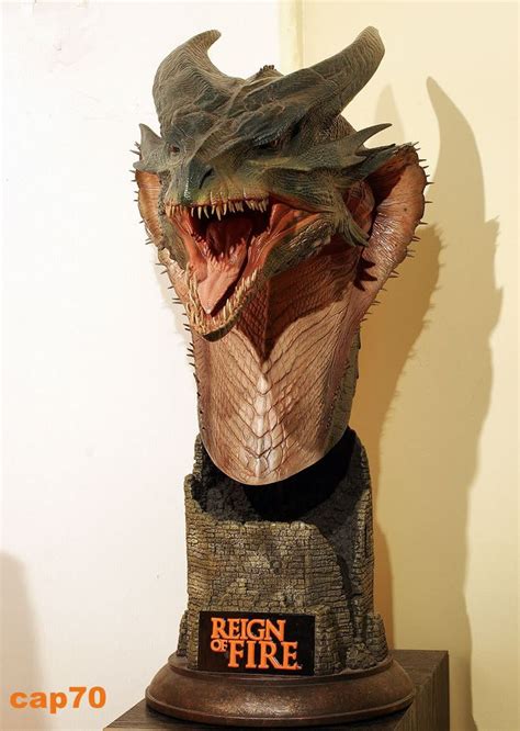 Reign Of Fire Dragon Bust Maquette Feedback Needed Statue Forum