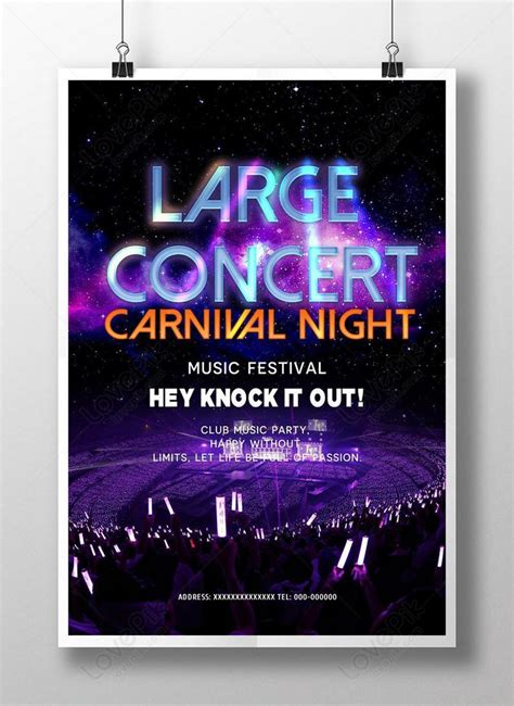 Black Concert Poster Template Template Imagepicture Free Download