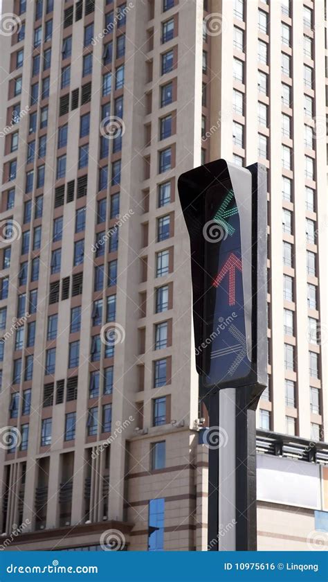 Traffic Light In Modern City Stock Photo Image Of Signal