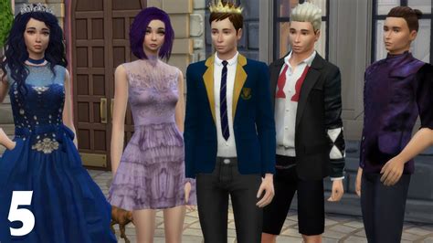 Coronation Day 👑 I Sims 4 Descendants The Series Ep 5 I Rebeccas