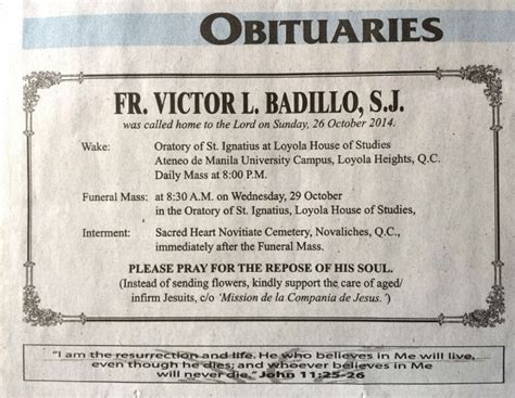 Check spelling or type a new query. Father Victor L. Badillo , SJ (1930-2014)