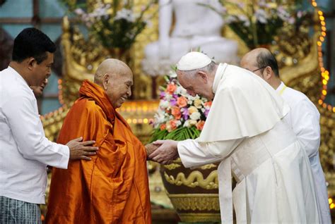 Buddhists, Christians must reclaim values that lead to peace, pope says - Catholic Philly