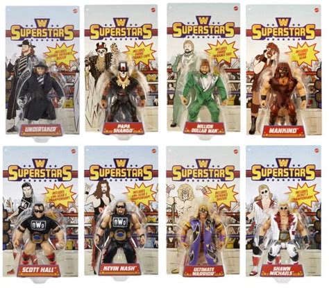 A Complete List Of The Wwe Superstars Action Figures Toy Reviews By Dad