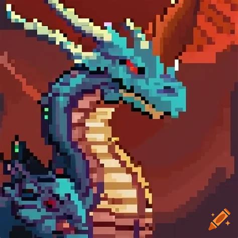 Dragon Pixel Art On Craiyon
