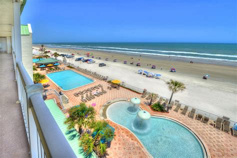 Daytona Beach Resort Studio Oceanfront Condo Rental 504 Vacation