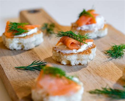 Bakerly Sliced Brioche Smoked Salmon Toast Appetizer Recipe By Bakerly