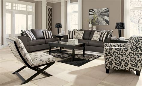 Levon Charcoal Living Room Set From Ashley 73403 Coleman Furniture