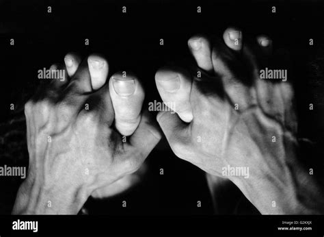 Hands Holding Feet Stock Photo Alamy