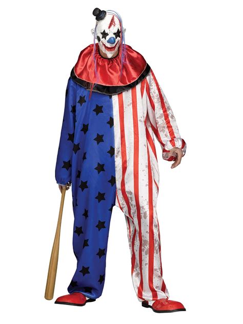 Adult Evil Clown Costume 132014 Fancy Dress Ball