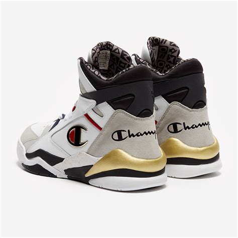 Shop for high top basketball shoes at walmart.com. Mens Shoes - Champion Zone High Top Premium - White ...
