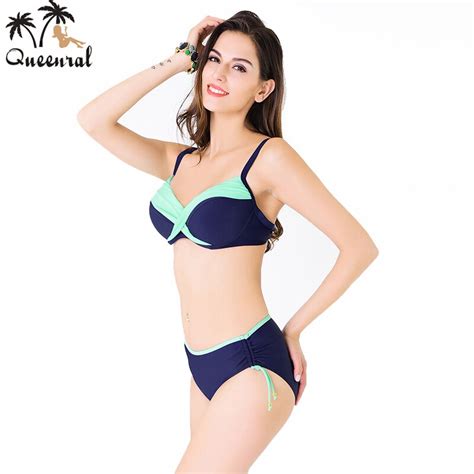 Queenral Plus Size Women Swimwear Bra Brazilian Female Underwear Beach Wear Bathing Suit Bra