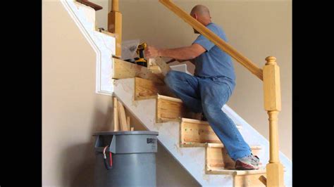 Expert stair design advice from the wood designer team. Stair and Rail Renovation_Spring 2012 - YouTube
