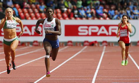 Dina Asher Smith Passes The Mark On The Track And In Her A Level Results Sport The Guardian