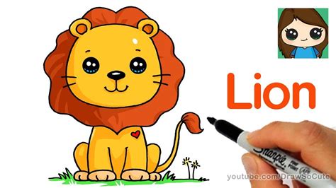 Cute Drawings Of Lions Mini Lions Customs By Miloudee Chibi And