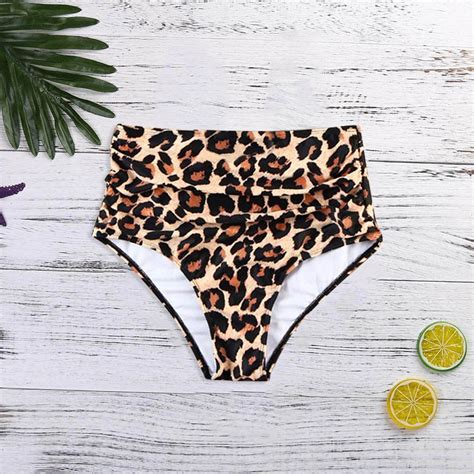 Bikini Frauen Hohe Taille Bikini Schwimmen Hosen Shorts Bottom