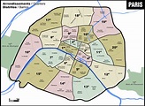 Paris arrondissements (districts) & quartiers ( neighborhoods) : r/MapPorn