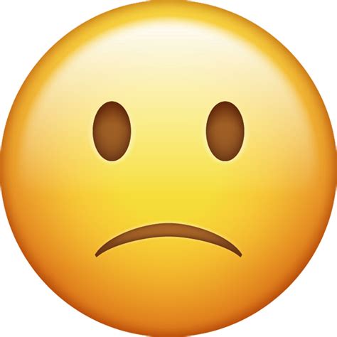 Unhappy Emoji Free Download Ios Emojis Emoji Island
