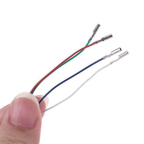 3 4PCS Cartridge Phono Cable Leads Header Wires For Turntable Phono