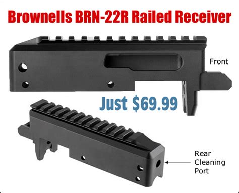 Build Budget 1022 Clone With Brownells Brn 22 Railed Receiver Daily