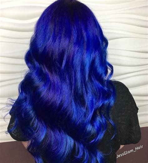 Pin By Kelley Devore On Hair Royal Blue Hair Hair Color