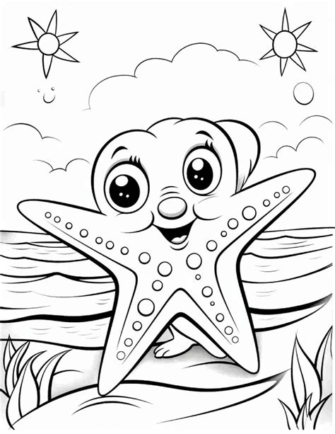 100 Cute Ocean Animals Coloring Pageskids Printable Coloring Etsy
