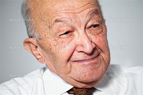 Fine Portrait Of Old Man Smiling 4101948 Larastock