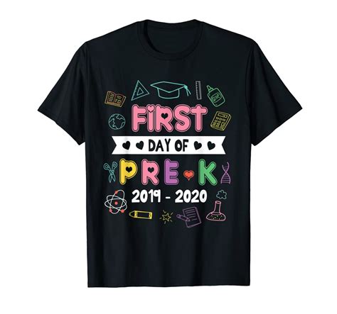Hello First Day Of Pre K 2019 2020 School Year Happy Shirt Elnovelty