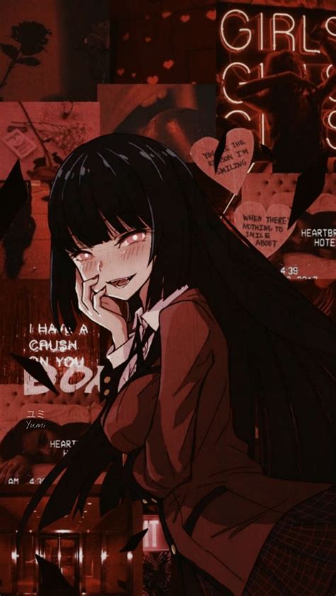 Yumeko Aesthetic Wallpaper Kakegurui In 2020 Anime Wallpaper Anime