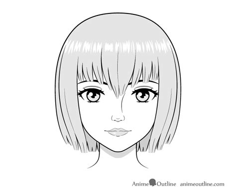 How To Draw A Realistic Manga Face Manga