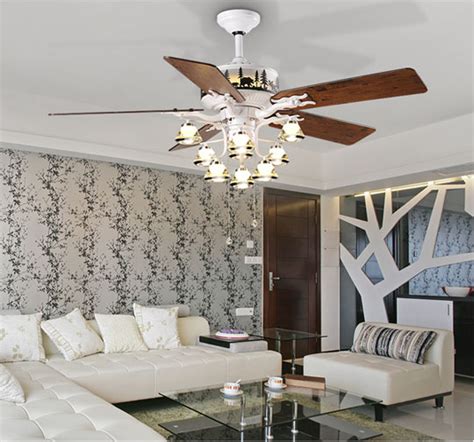 The countdown of the top 6 uk ceiling fans for rooms with low ceilings. Living room decorative ceiling fan lights - LEDGoods