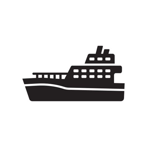Boat Ferry Kapal Kereta Transportasi Transportasi Dan Kendaraan Icons