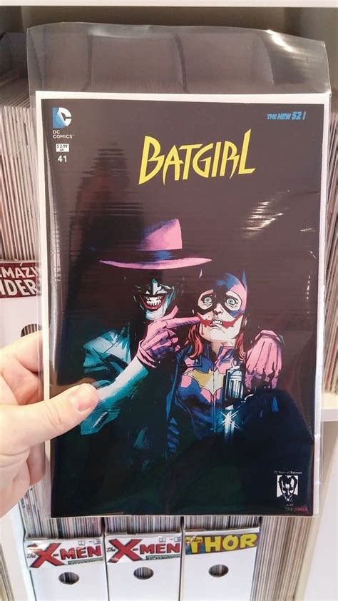 The Joker Batgirl 41 Cover Hits Ebay Just The Cover