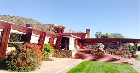Frank Lloyd Wrights Talisean West In North Scottsdale Arizona
