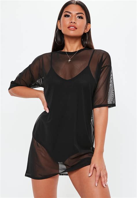 black oversized mesh t shirt dress with images black mesh dress mesh dress outfit t shirt