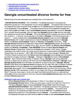 Yes, divorce can be filed without a lawyer. Fillable do it yourself divorce papers - Download ...