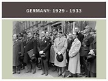 Germany 1929 -31 - Years of turbulence