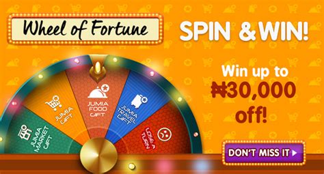 Jumia Anniversary Spin The Wheel Of Fortune And Stand A Chance To Win